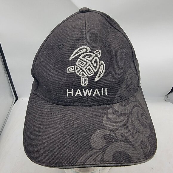 Surfware Hawaiian Classics Hawaii Black Hat Turtle Casual Vacation Outdoors - Picture 1 of 9